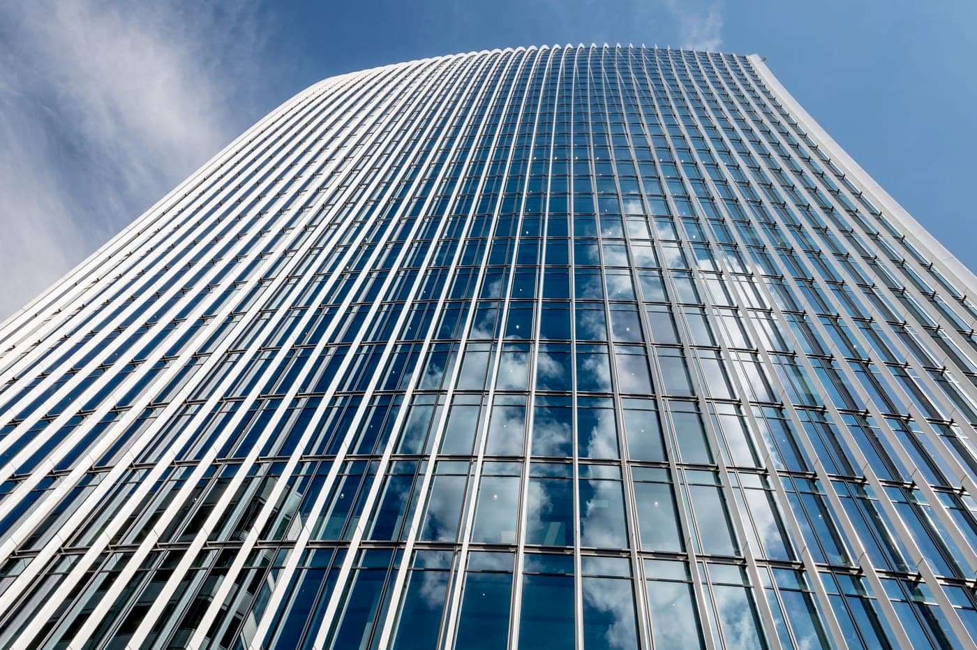 Façade profile package for a commercial tower — project image, anonymised